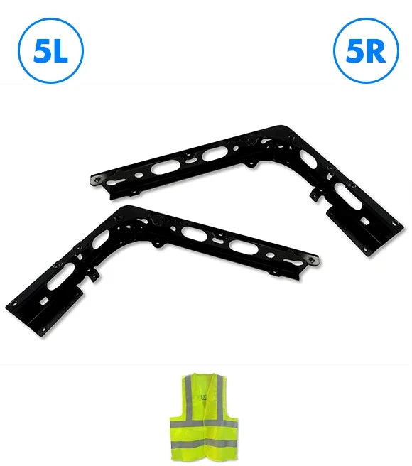 Lower Wind Cab Fairing Support Brackets Set 5L 5R 2025 2026 Volvo VNL New