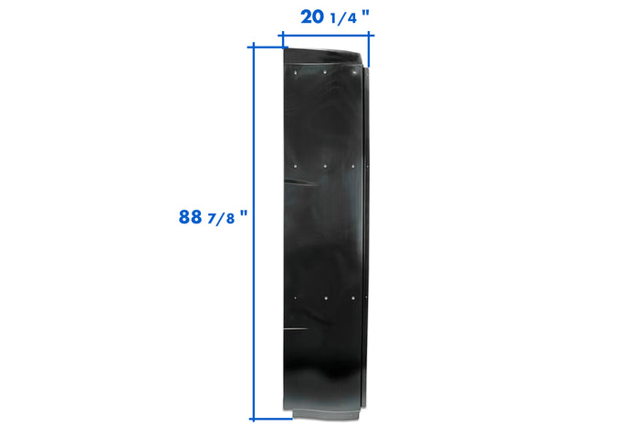 Lower Wind Fairing Cab Extender Left International LT625