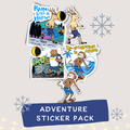 LUNA Adventure Life Sticker Pack - holiday cover card