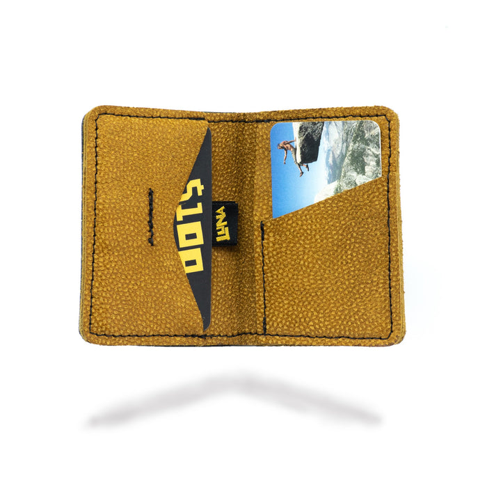 LUNA "Shigo" Wallet - open - gold