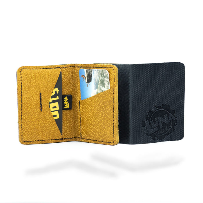 LUNA "Shigo" Wallet - open pair - gold and black