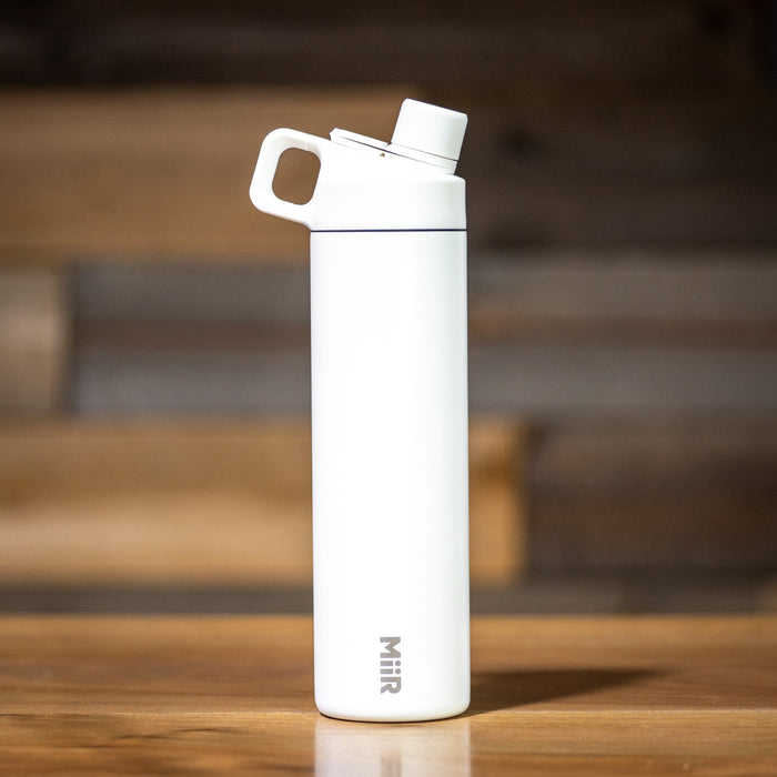 LUNA X MiiR - Etched Chug Bottle - back view