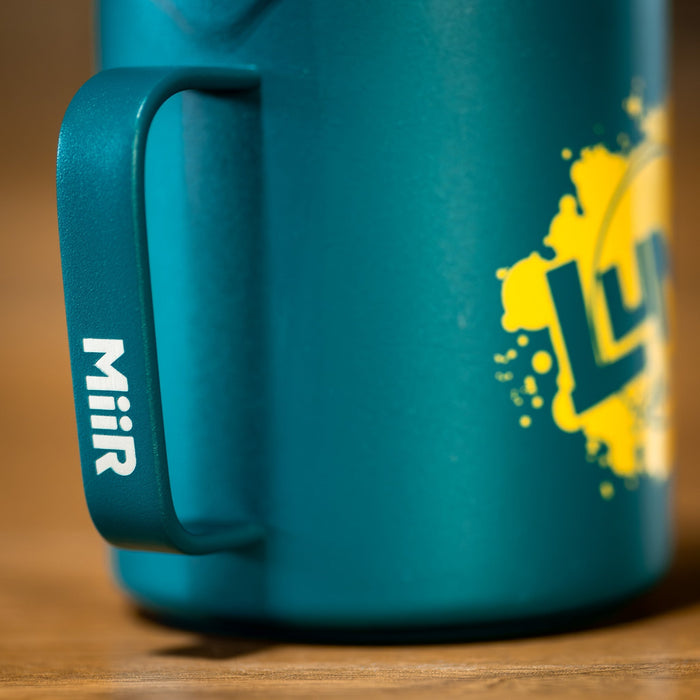 LUNA x MiiR - Run Free Camp Mug - handle macro