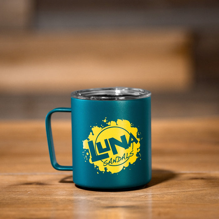 LUNA x MiiR - Run Free Camp Mug - logo front