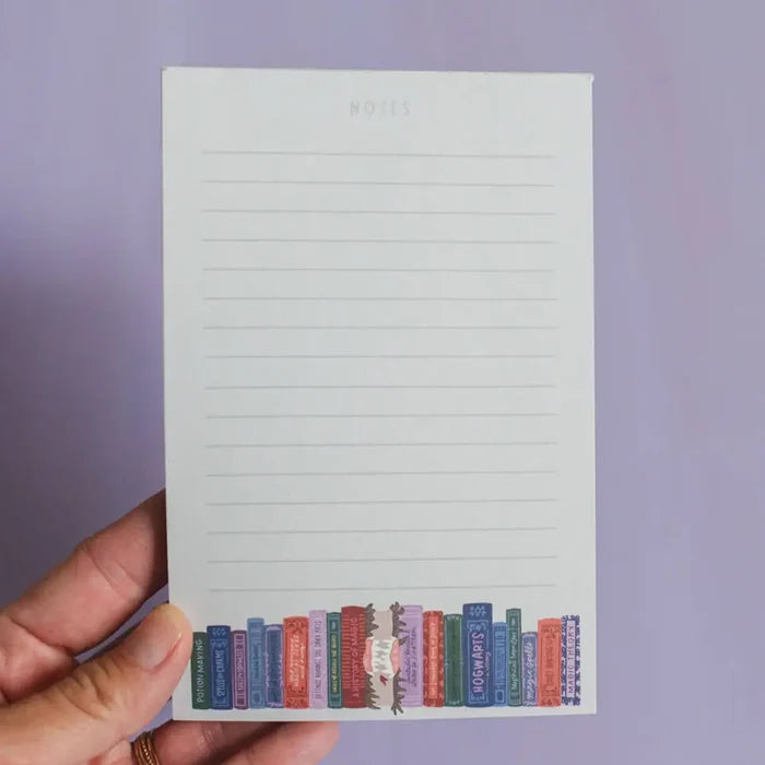 Magic School Textbooks Bookshelf 4x6 Notepad - 480748