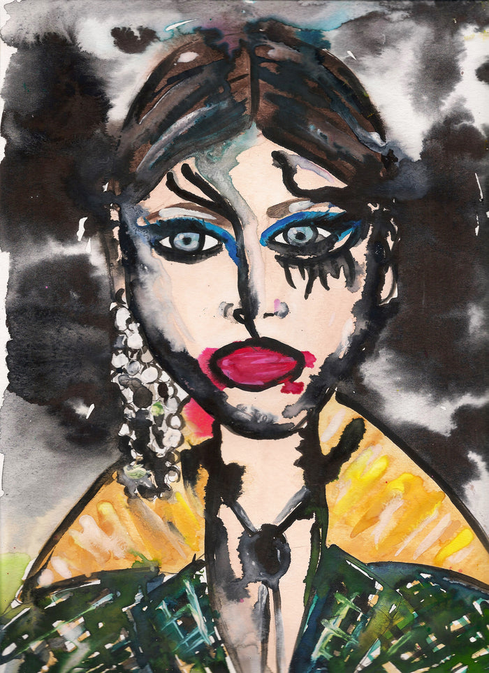 Makeup Girl Painting