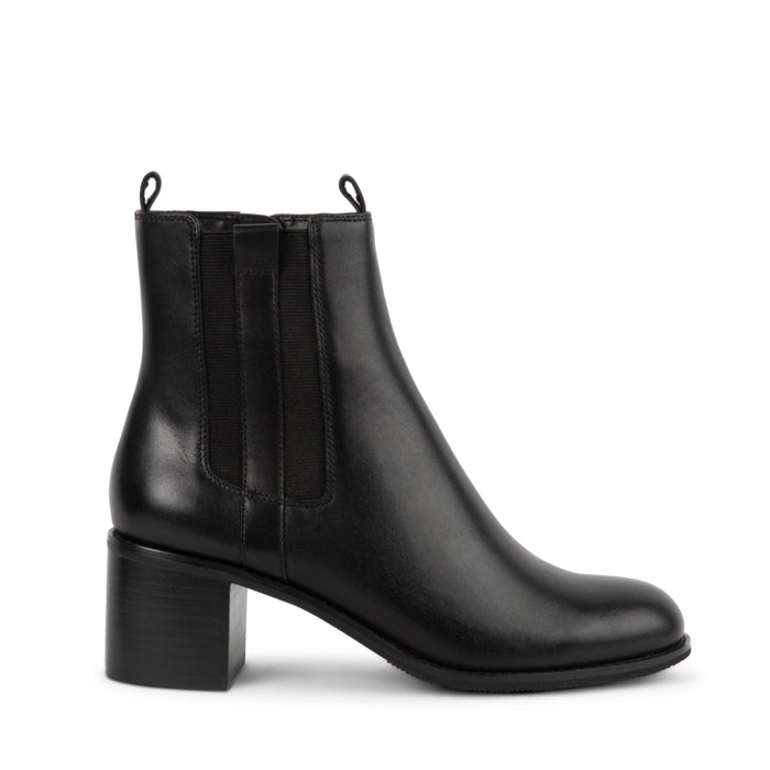 BLACK LEATHER / 6 M / Leather