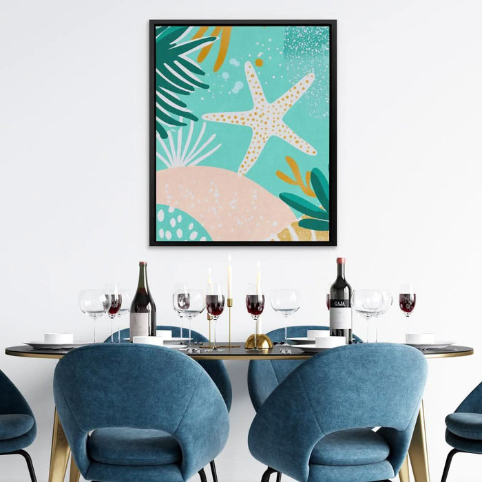 Marine Starfish - Beach Art for Bathroom
