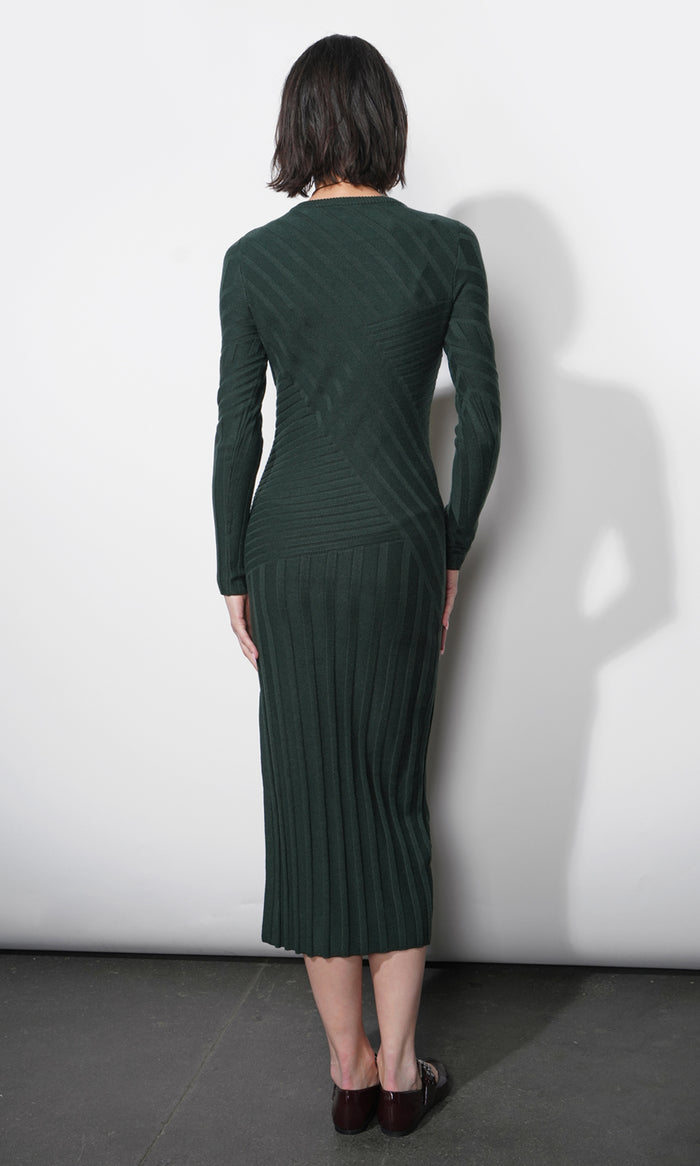 Mayla Paneled Sweater Dress