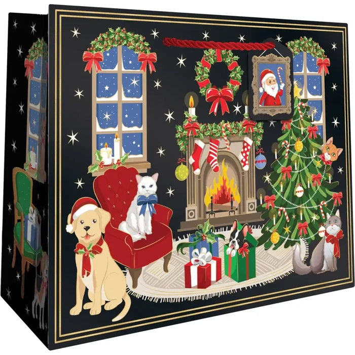 Medium Tote - Home for the Holidays - Retail-6 count
