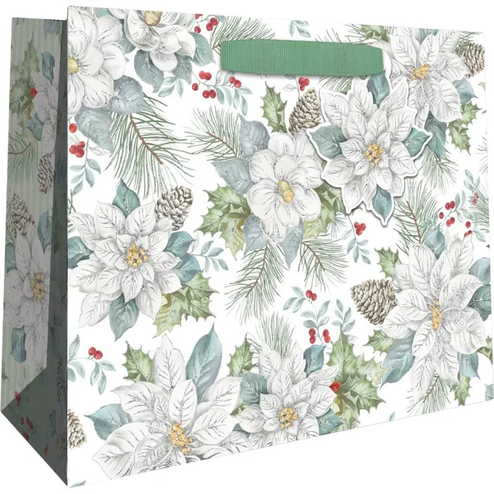 Medium Tote - Snowdrift Floral - Retail-6 count - XMT795