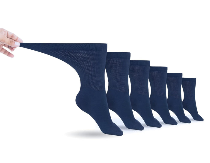 Large (shoe size 9-12) / Navy