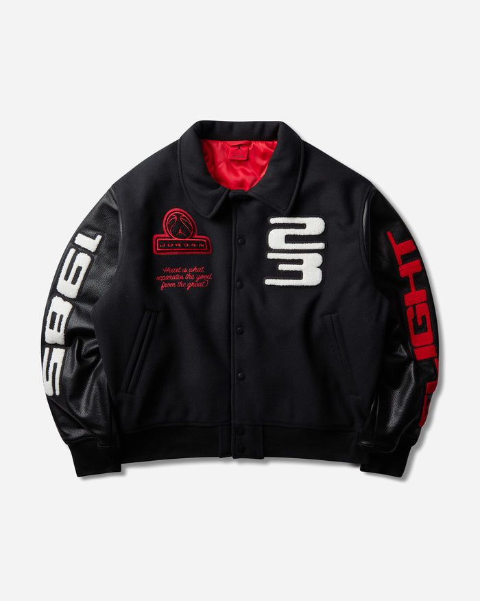 Nike Jordan Jordan Flight Black/Black/University Red Coats and Jackets Jackets IM9145-010
