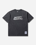 Satisfy Mothtech T Shirt Aged Black Pochoir Satisf T-Shirts Shortsleeve 11006-00A45 00A45