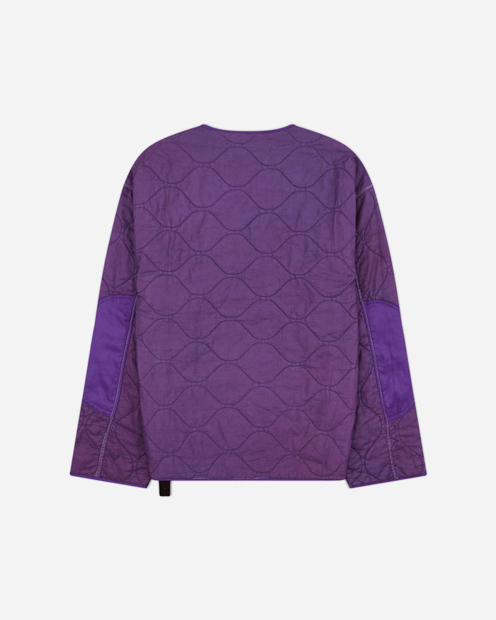 OAMC Peacemaker Shoulder Zip Liner Purple Coats and Jackets Jackets PCM2ON02ANY00139 39