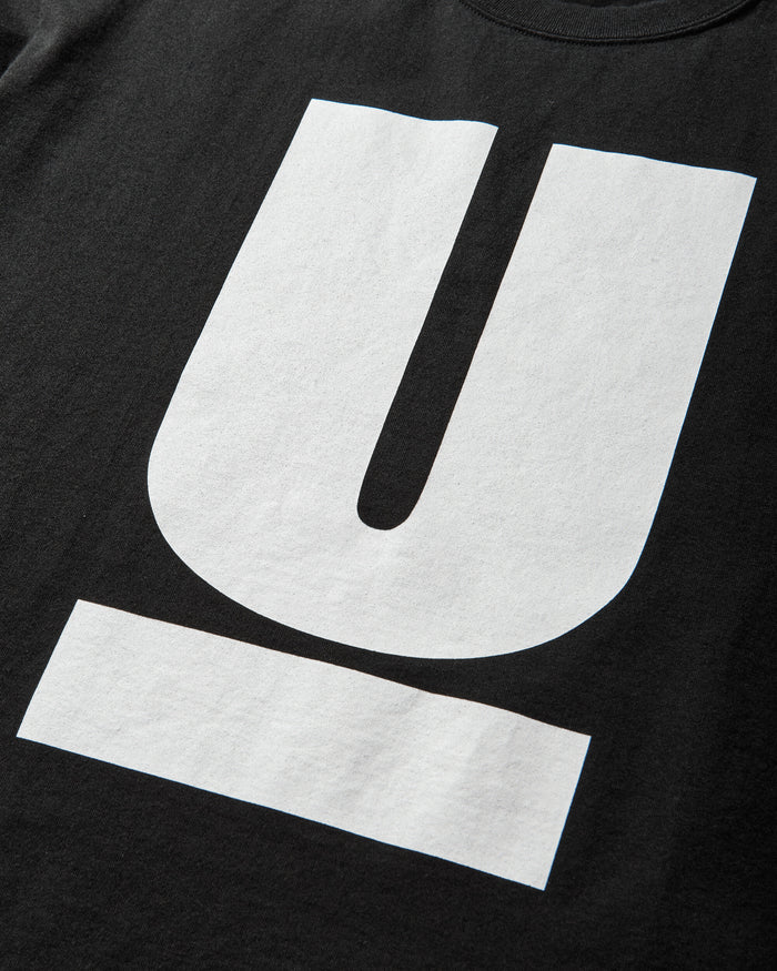 Undercover Signature Tee Black T-Shirts Shortsleeve UB0D3801 BLACK