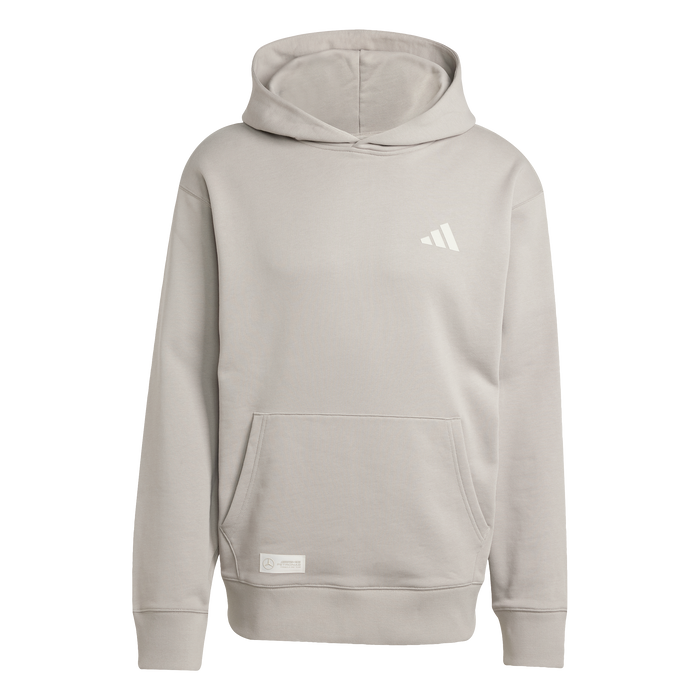 adidas MERCEDES - AMG PETRONAS FORMULA ONE TEAM Premium Sweat Hood | Putty Beige-Beige | Men's