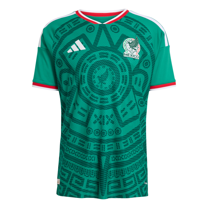 adidas Mexico 26 Authentic Home Jersey | Bold Green | Men's