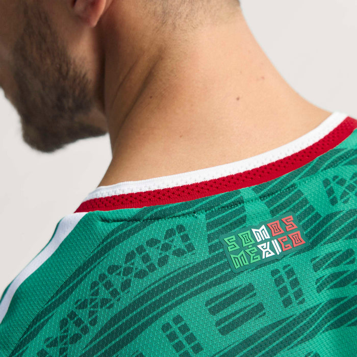 adidas Mexico 26 Authentic Home Jersey | Bold Green | Men's