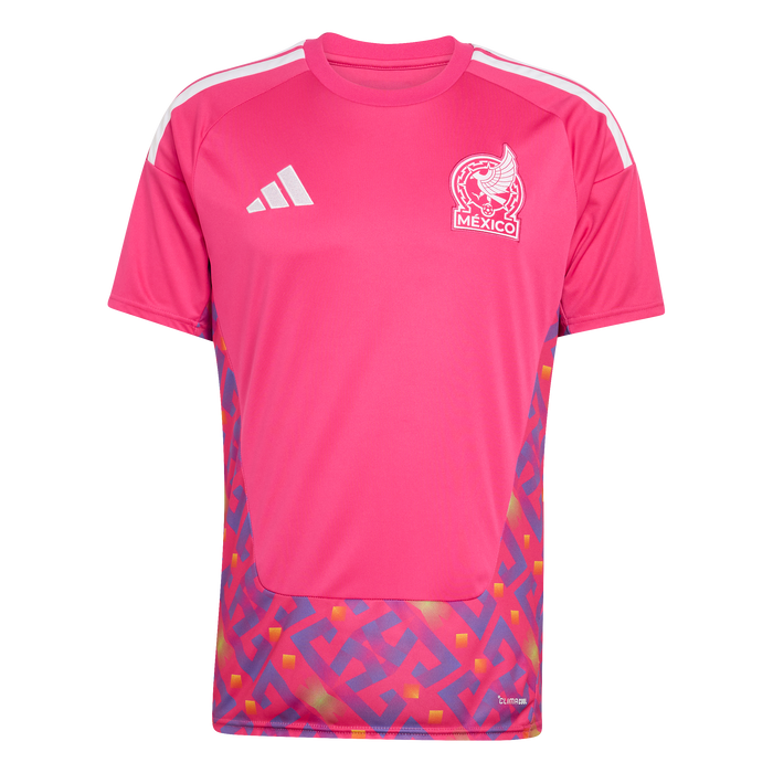 adidas Mexico 26 Home Goalkeeper Jersey | Team Real Magenta | Men's