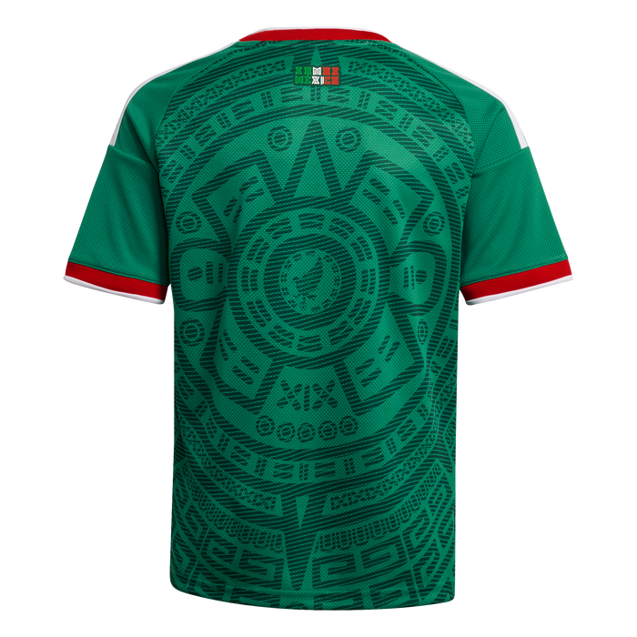 adidas Mexico 26 Home Jersey | Bold Green | Kid's