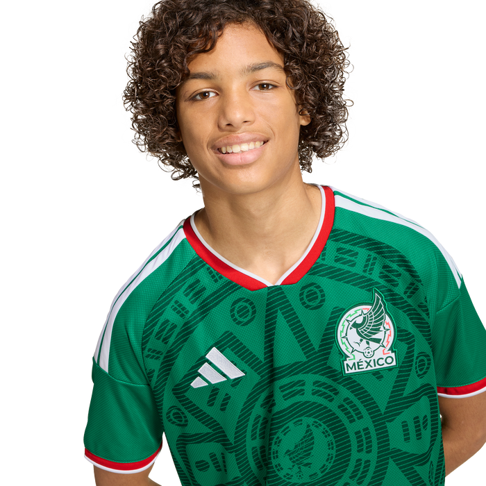 adidas Mexico 26 Home Jersey | Bold Green | Kid's