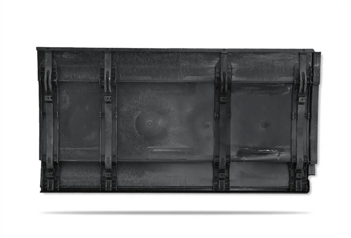 KOZAK Middle Tank Side Fairing NO CUT OUT PANEL Left (Driver Side) for Freightliner Cascadia 2008-2016 PLUS Logo, 2x 22" Windshield wipers, License Plate Holder and Vest