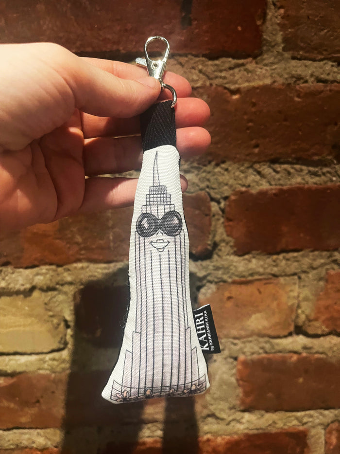Mini Empire State Building Bag Charm