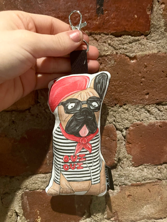 Mini French Bulldog Bag Charm