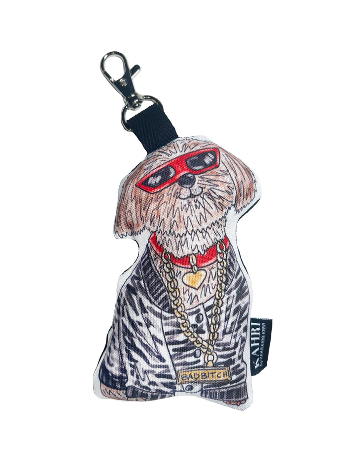 Mini Shih Tzu Bag Charm
