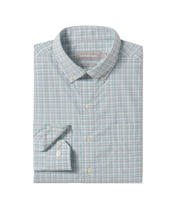 Miramar Plaid Long Sleeve - Barbados