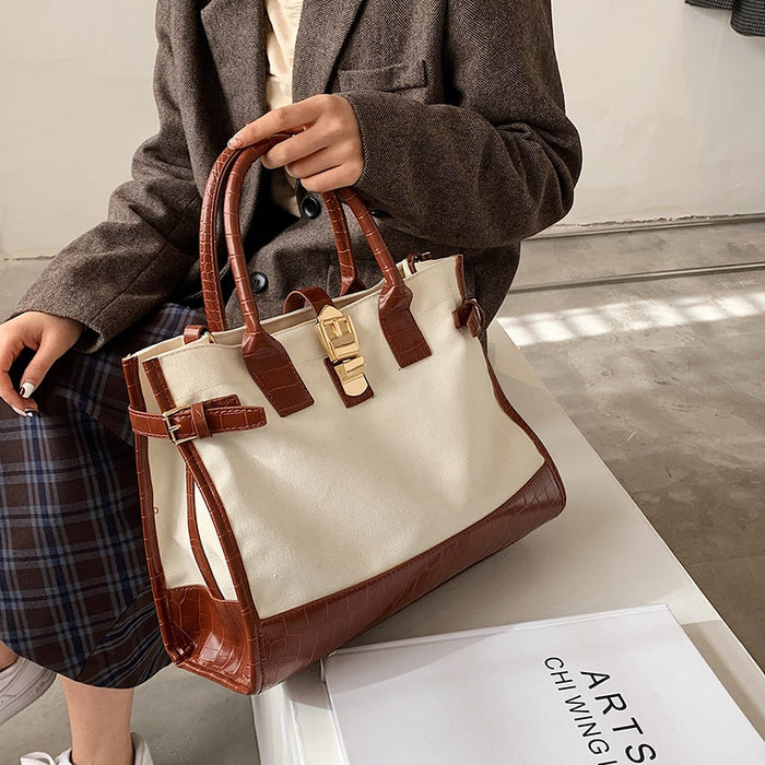 Moda Women's Canvas Shoulder Bag