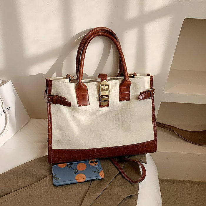 Moda Women's Canvas Shoulder Bag
