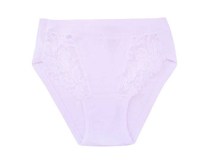 Modal Women's Lace-Trimmed Briefs