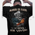 "Morir Es Fácil" Mexican Style – Big Rooster Gamefowl Men's Top