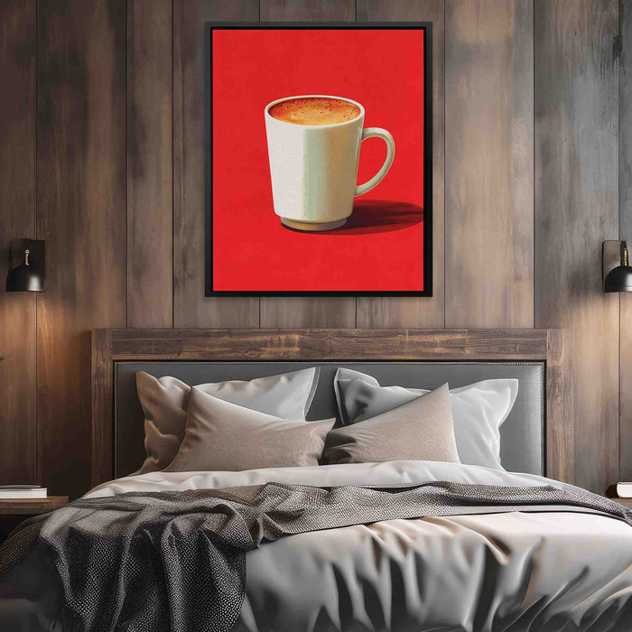 Morning Energy - Red Wall Art for Kitchen