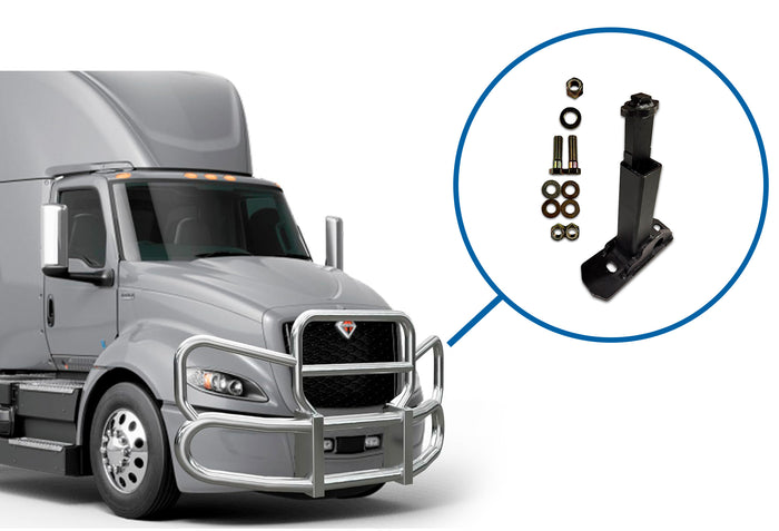 Mount Bracket for Herd GG-MTK-28 IN27 Fits Deer Guard Driver 2007-2016 International Prostar