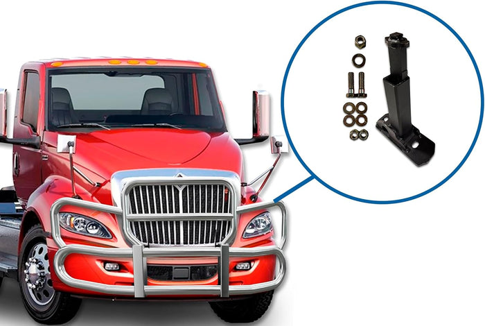 Mount Bracket for Herd GG-MTK-28 IN27 Fits Deer Guard Driver 2017-2024 International RH