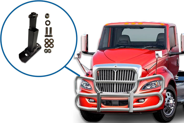 Mount Bracket for Herd GG-MTK-28 IN27 Fits Deer Guard Passenger 2017-2024 International RH