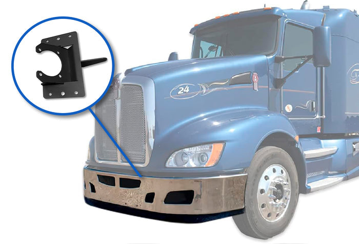 Mounting Bracket 1 Pc Fits Chrome Steel Bumper Kenworth T660