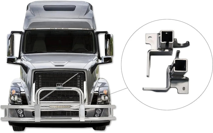 Bumper Guard Mounting Brackets Hardware Set Volvo VNL 2004-2017 -