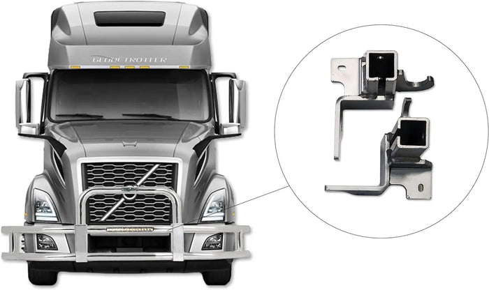 Bumper Guard Brackets Mounting Hardware Set Volvo VNL 2018+ -