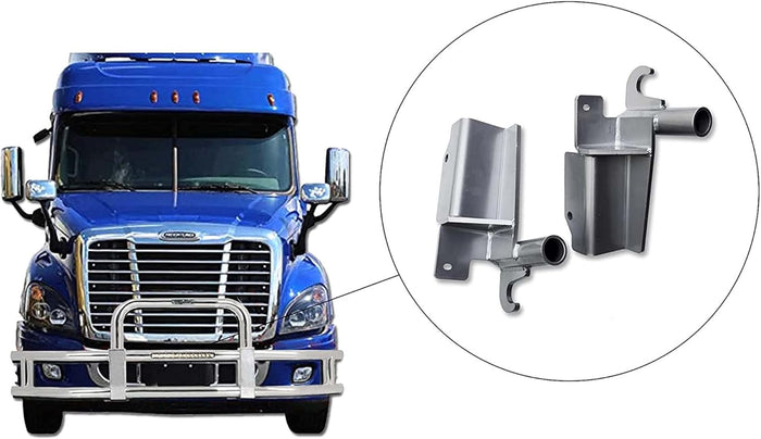 Mounting Brackets for Front Deer Guard Set 2008-2017 Freightliner Cascadia 125 113