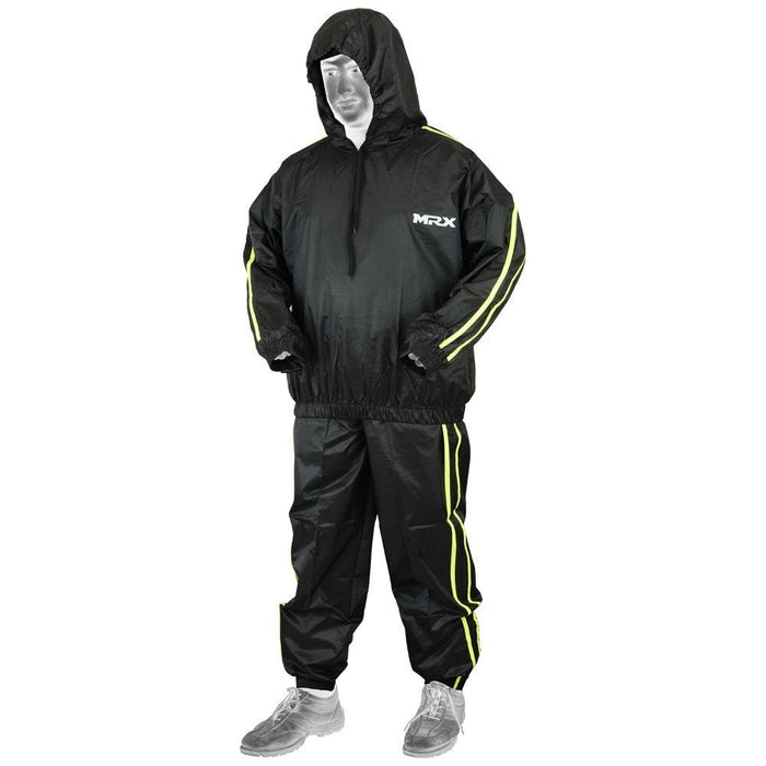Black / Green Hooded / M