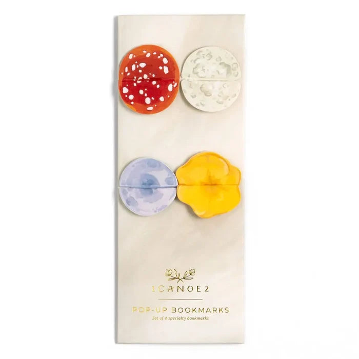 Mushroom Pop-up Bookmark Set of 4 - 525452