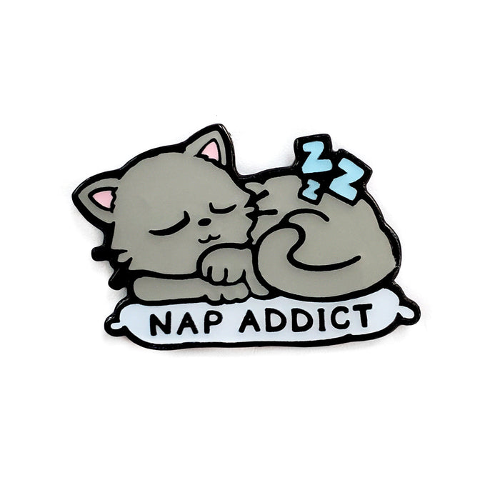 Nap Addict Pin