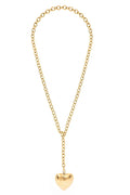 Nati Drop Heart Necklace