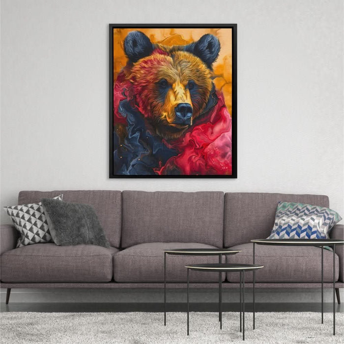 Nebula Bear - Animals Art for Hallway