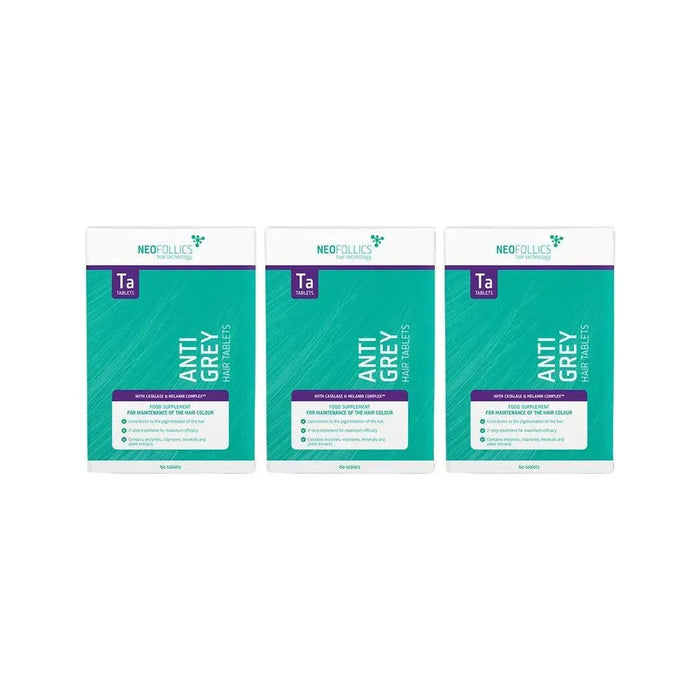 Neofollics anti-grey hair tablets (3-pack) - Hairgivers