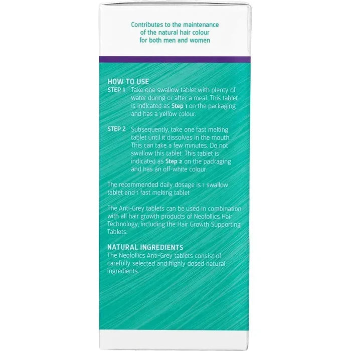 Neofollics anti-grey hair tablets (3-pack) - Hairgivers